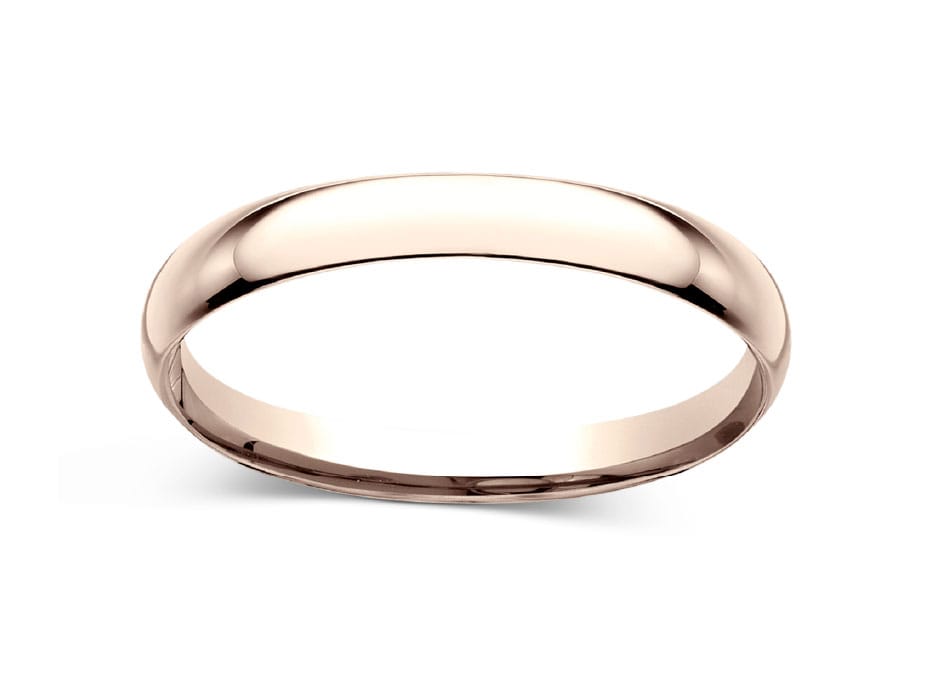 Rose gold band