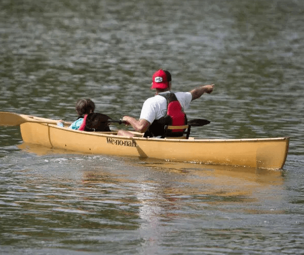 kayaking dad