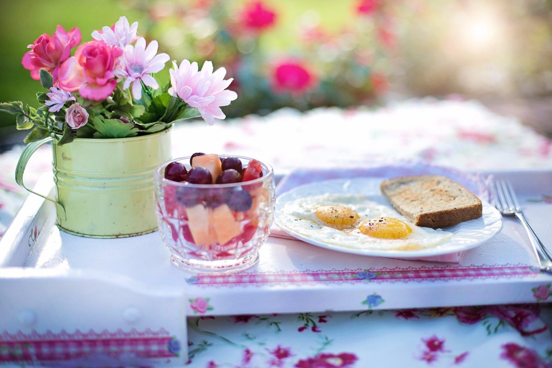 breakfast in bed