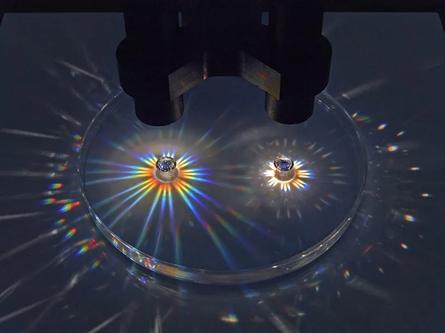 moissanite vs diamond