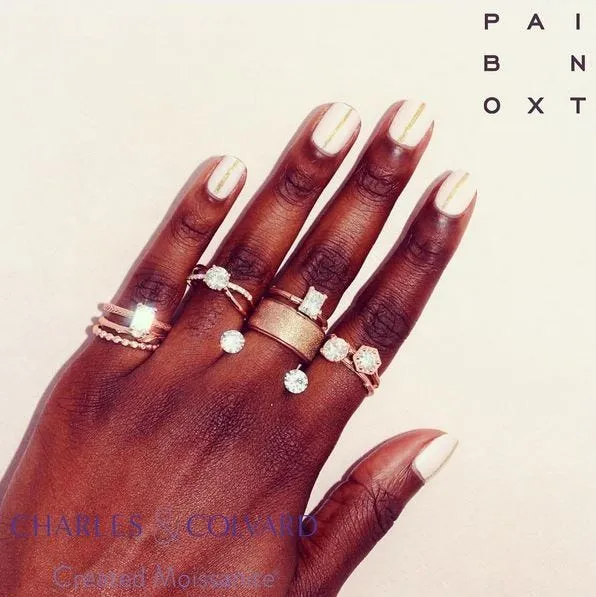 Dana Oliver, executive editor of HuffPost Beauty, shared this rose-gold filled shot with 40.9K Instagram followers!