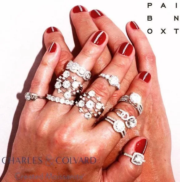 So much sparkle in these stacks shared by Jennifer of JCK Magazine!