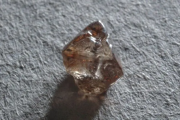 An uncut diamond