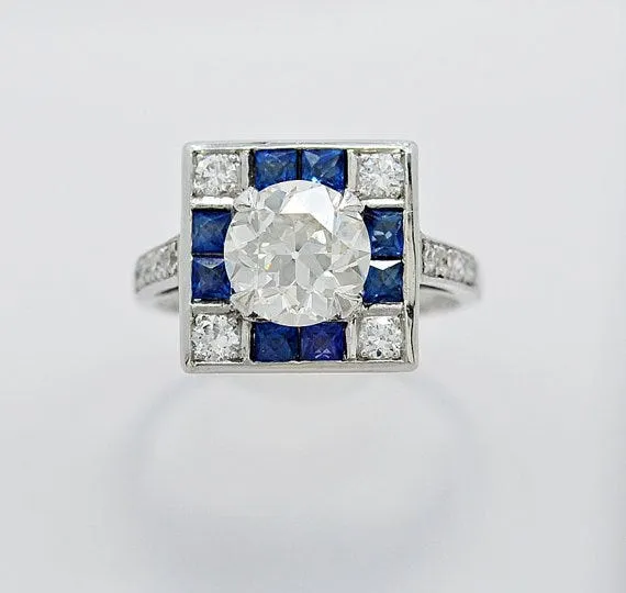 The Art Deco-inspired Lindy Ring by Heidi Gibson, from $1,850