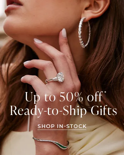 50% of in-stock items