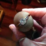 indoor hallogen moissanite