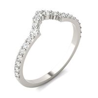 Accented Claw Prong Compass Matching Band