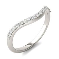 Elongated Cushion Signature Accented Halo Classic Matching Band