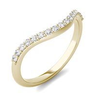 Elongated Cushion Signature Accented Halo Classic Matching Band