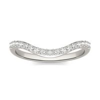 Emerald and Radiant Signature Accented Halo Classic Matching Band