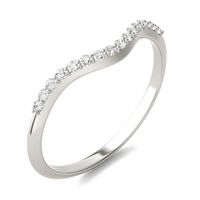 Pear Signature Accented Halo Petite Matching Band