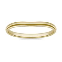 Round Hearts & Arrows Signature Solitaire Petite Matching Band