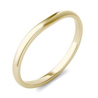 Round Hearts & Arrows Signature Solitaire Petite Matching Band