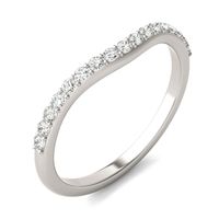 Emerald and Radiant Signature Petite Side-Stone Classic Matching Band