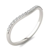 Cushion Hearts & Arrows Signature Petite Side-Stone Classic Matching Band