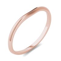 Oval Signature Solitaire Petite Matching Band