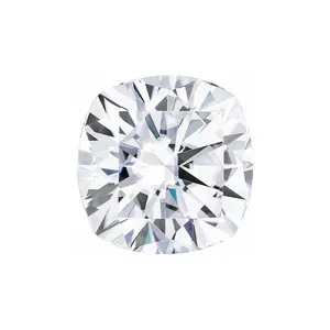 2.28 Ct. DEW Cushion Hearts & Arrows Forever One&trade; Moissanite Gemstone image, 