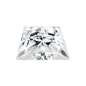 1.06 Ct. DEW Trapezoid Brilliant Cut Forever One&trade; Moissanite Gemstone image, 