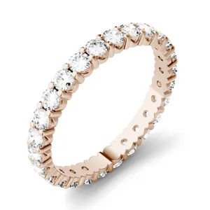 Serene Shared Prong Eternity Band image, 