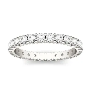 Serene Shared Prong Eternity Band image, 