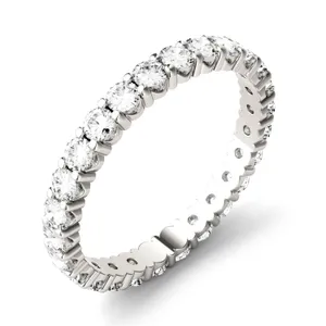 Serene Shared Prong Eternity Band image, 