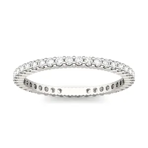 Serene Shared Prong Petite Eternity Band image, 