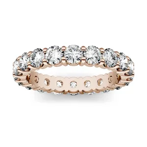 Serene Shared Prong Bold Eternity Band image, 