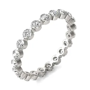 Round Brilliant Single Prong Eternity Band (1 ct. tw.) image, 