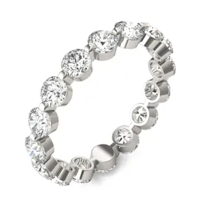 Round Brilliant Single Prong Eternity Band (2 1/4 ct. tw.) image, 