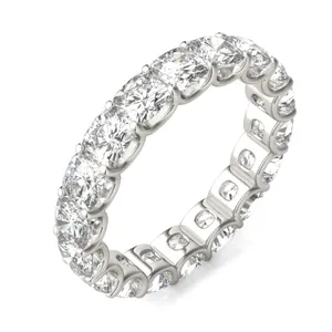 Cushion Trellis Eternity Band image, 