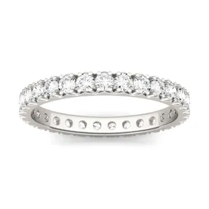 French Pavé Eternity Band image, 