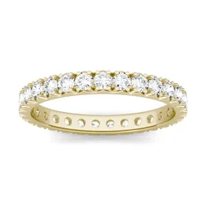 French Pavé Eternity Band image, 