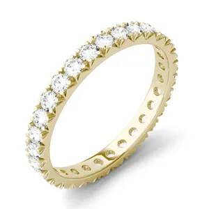 French Pavé Eternity Band image, 