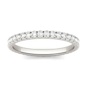 French Pavé Petite Eternity Band image, 