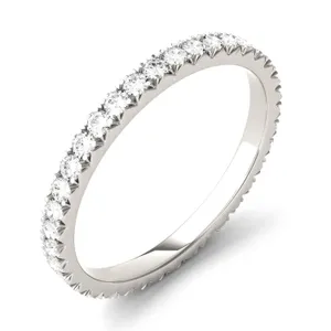 French Pavé Petite Eternity Band image, 