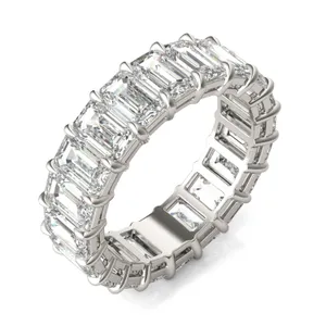 Emerald Basket Eternity Band (6 1/4 ct. tw.) image, 