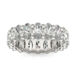 Oval Basket Eternity Band (4 ct. tw.) image, 