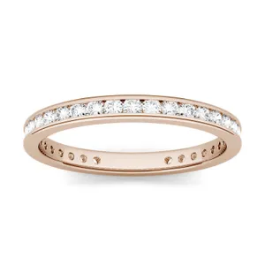 Petite Channel Set Eternity Band image, 