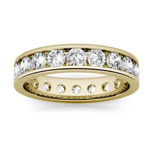 Bold Channel Set Eternity Band image, 