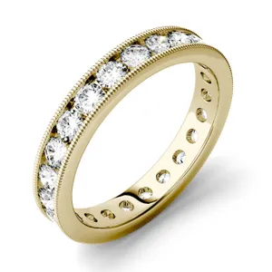 Milgrain Channel Eternity Band (1 1/2 ct. tw. DEW) image, 