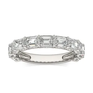 East-West Pavé Basket Anniversary Band image, 