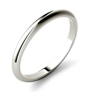 Domed Wedding Ring image, 