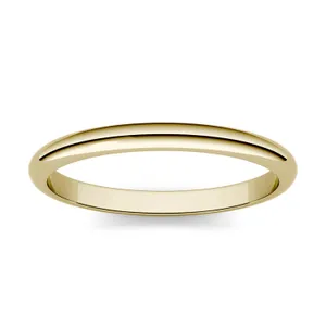 Domed Wedding Ring image, 
