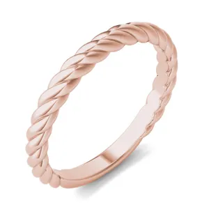 Bold Rope Wedding Ring image, 
