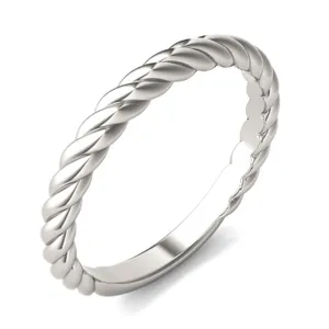 Bold Rope Wedding Ring image, 