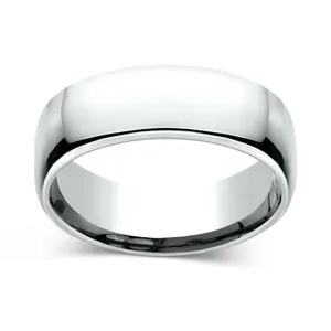 European Comfort Fit Wedding Ring 3.5mm image, 