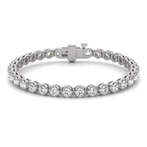 Scalloped Four-Prong Tennis Bracelet (8 1/2 ct. tw.) image, 