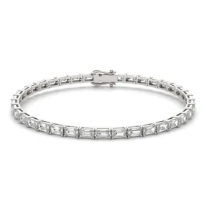 Emerald Couture East-West Classic Tennis Bracelet image, 