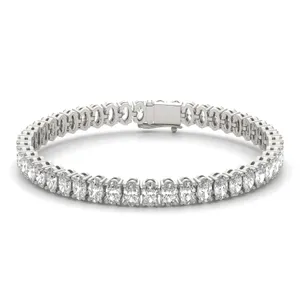 Oval Couture Classic Basket Tennis Bracelet image, 