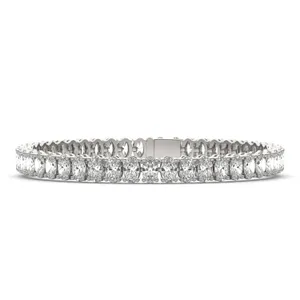 Oval Couture Classic Basket Tennis Bracelet image, 